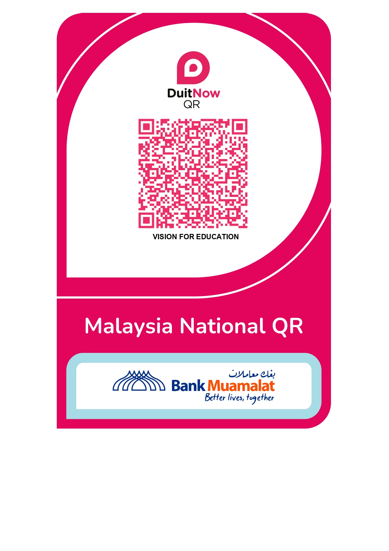 QR Code for VISION FOR EDUCATION