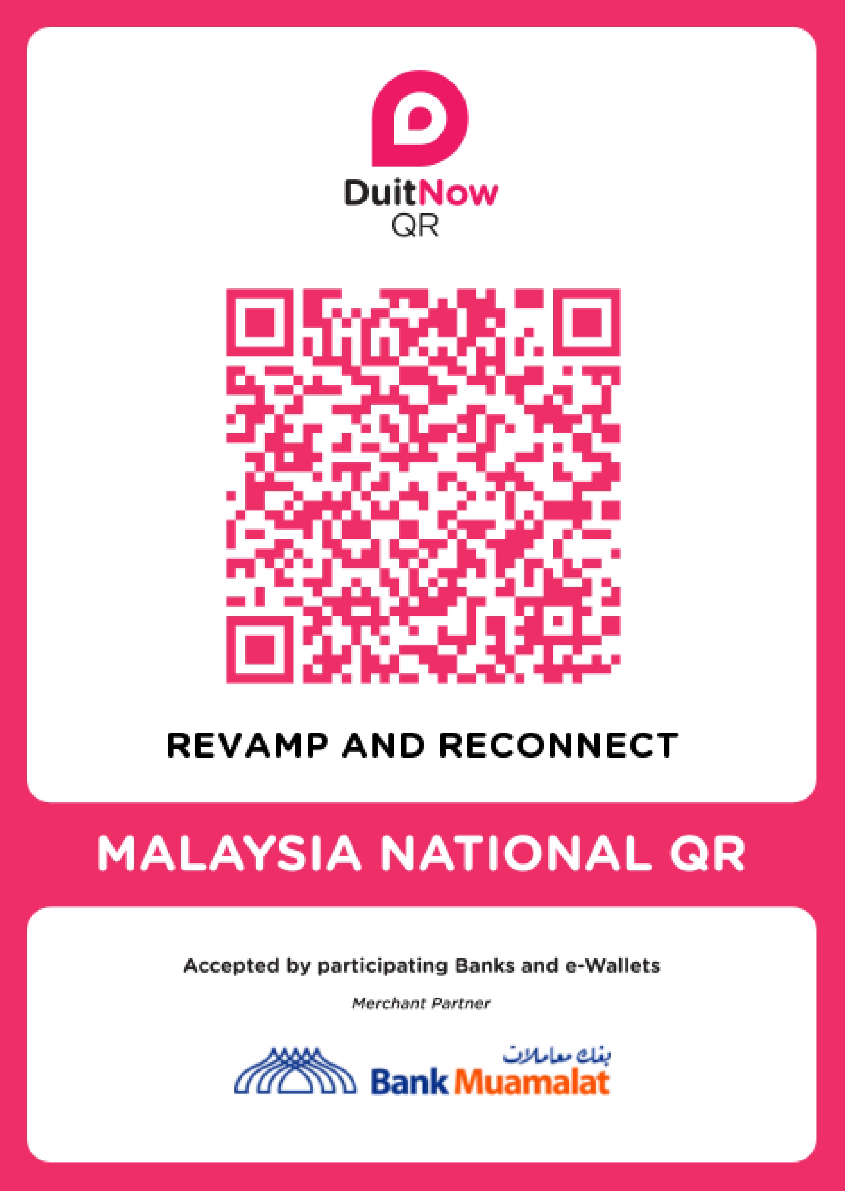 QR Code for REVAMP & RECONNECT